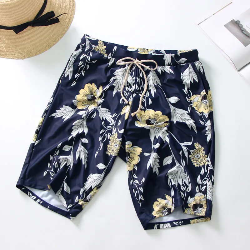 Mens swimwear2 Парная пляжная одежда, женский купальник бикини из трех частей, купальный костюм, мужские брюки - Цвет: Mens swimwear2