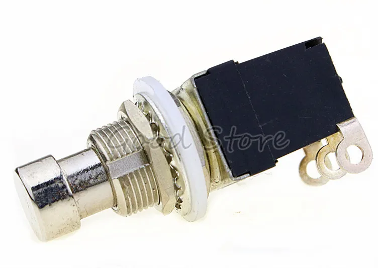 1 шт. THGS 3Pins DPDT моментальный или блокирующий стоп переключатель для гитары AC 250 В/2A