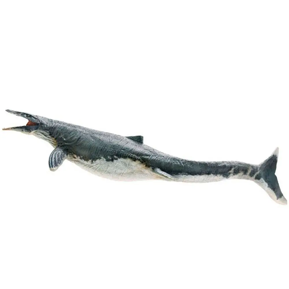 42 x 6.5 x 11.5 CM PNSO 1:35, огромные фигурки Mososaurs Mosasaurus, динозавр Юрского периода, модель животного океана, коллекция игрушек для взрослых и детей, подарок, домашний декор - Цвет: 42 x 6.5 x 11.5 CM