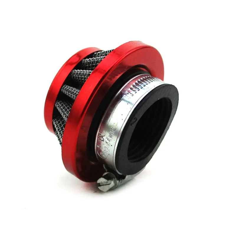 Красный воздушный фильтр XLJOY 35 мм для 50cc 70cc 90cc 110cc 125cc Honda Yamaha Kawasaki Suziki ATV Quad Go Kart