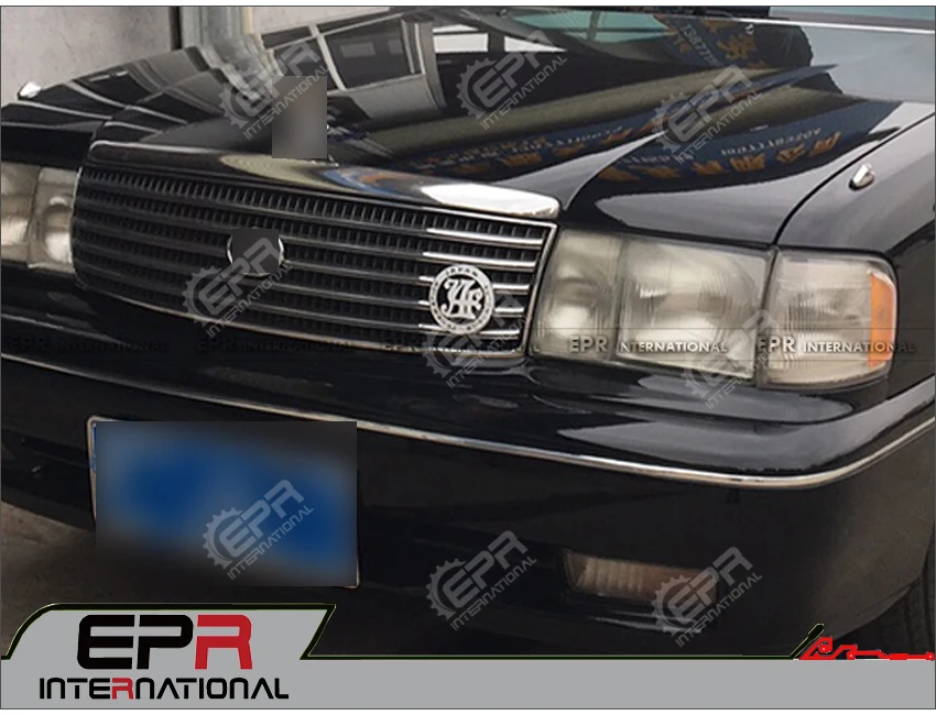 Автомобильные аксессуары JAF передняя решетка значок Универсальный JDM черный цвет 90 мм Диаметр металлическое основание пластик