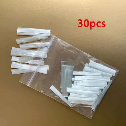 30 pcs MSHARE стекловолокно наращивание ногтей волокно стекло гвозди формы Fibernails строитель 30 шт/2 м - Цвет: 30 pcs
