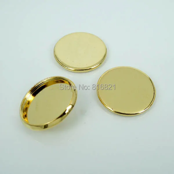 Пустая круглая рамка Настройки Кабошон основные результаты для плавающего шарма