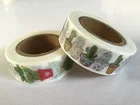 Японская бумажная лента jiataihe washi для кактуса, лента для кактуса, воздушный шар, малярная лента для Хэллоуина, бесплатная доставка