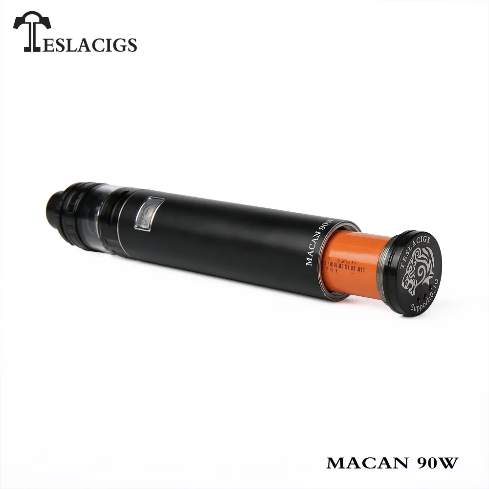 Оригинал Тесла Macan 90 Вт Комплект 18650 teslacigs VAPE Пера Электронная сигарета комплекты