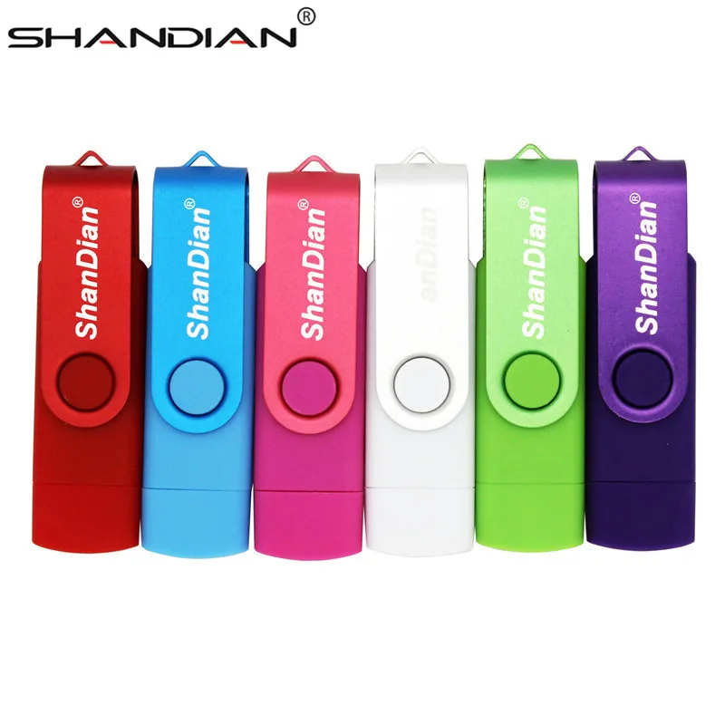 USB флеш накопитель SHANDIAN 64 ГБ 8 OTG 32 16 ГБ|USB флэш-накопители| |