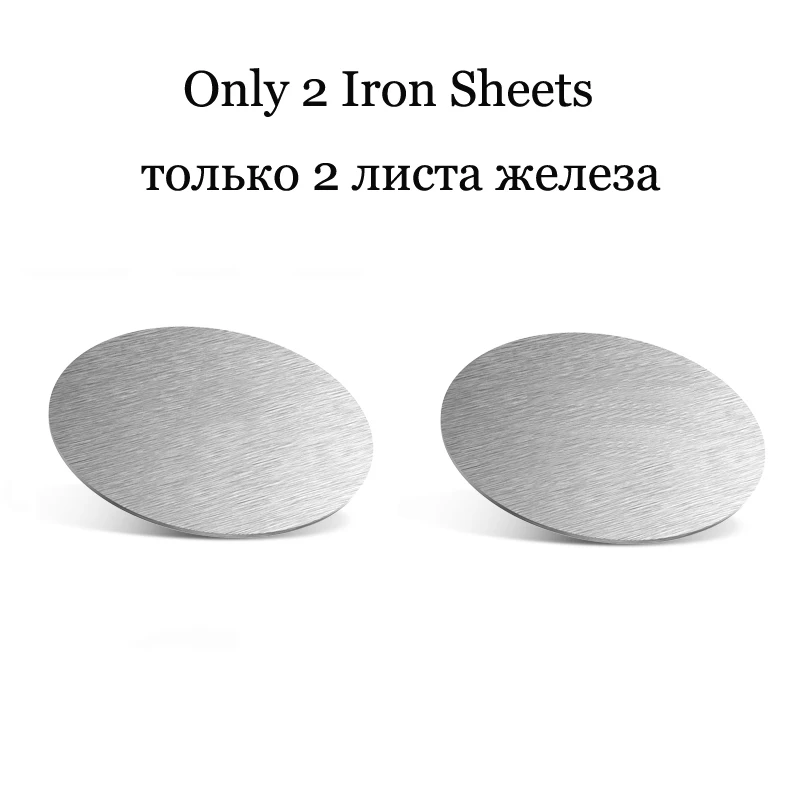 Iron Sheets Магнитный автомобильный держатель для телефона для iPhone X, samsung, магнитный держатель на вентиляционное отверстие, автомобильный держатель для телефона в автомобиле, держатель для мобильного телефона, подставка - Цвет: Iron Sheets