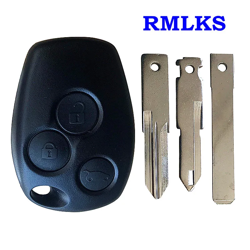 Для RENAULT Clio Kangoo Modus Twingo Master Key 3 кнопки дистанционный ключ-брелок от машины чехол Shell VAC102/NE73/VA6 Blade