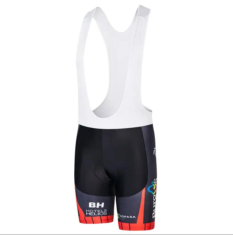 Черный Команда pro BH Велоспорт Джерси нагрудники шорты костюм Ropa Ciclismo мужские летние быстросохнущие Би Велоспорт Майо Одежда - Цвет: Черный