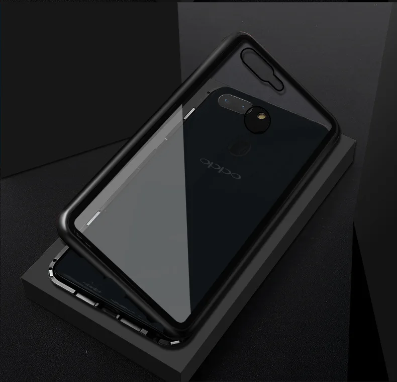 Goyce Магнитный Адсорбция дело для OPPO R15 Стандартный мечта Алюминий металлический