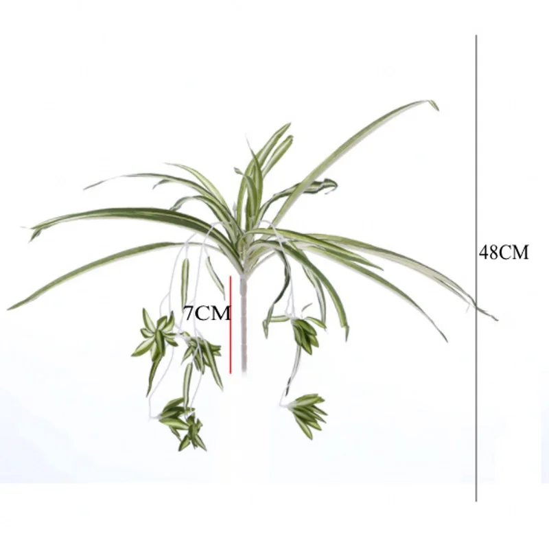 1 шт. Chlorophytum Comosum искусственная зелень домашний декор для отеля искусственный паук растение