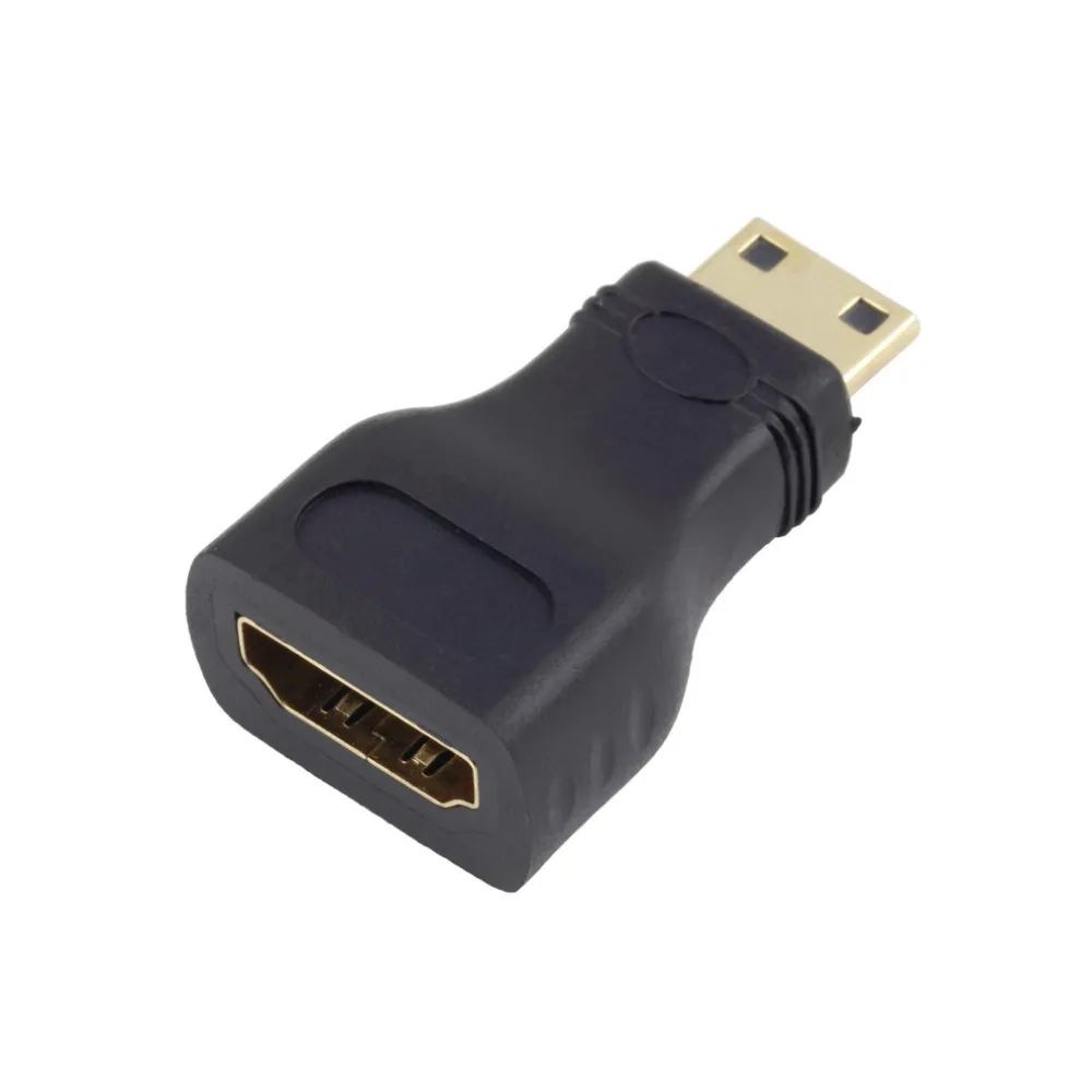 1 шт. оптовая продажа видео сигнала HDMI папа к Мини Женский адаптер конвертер HDTV