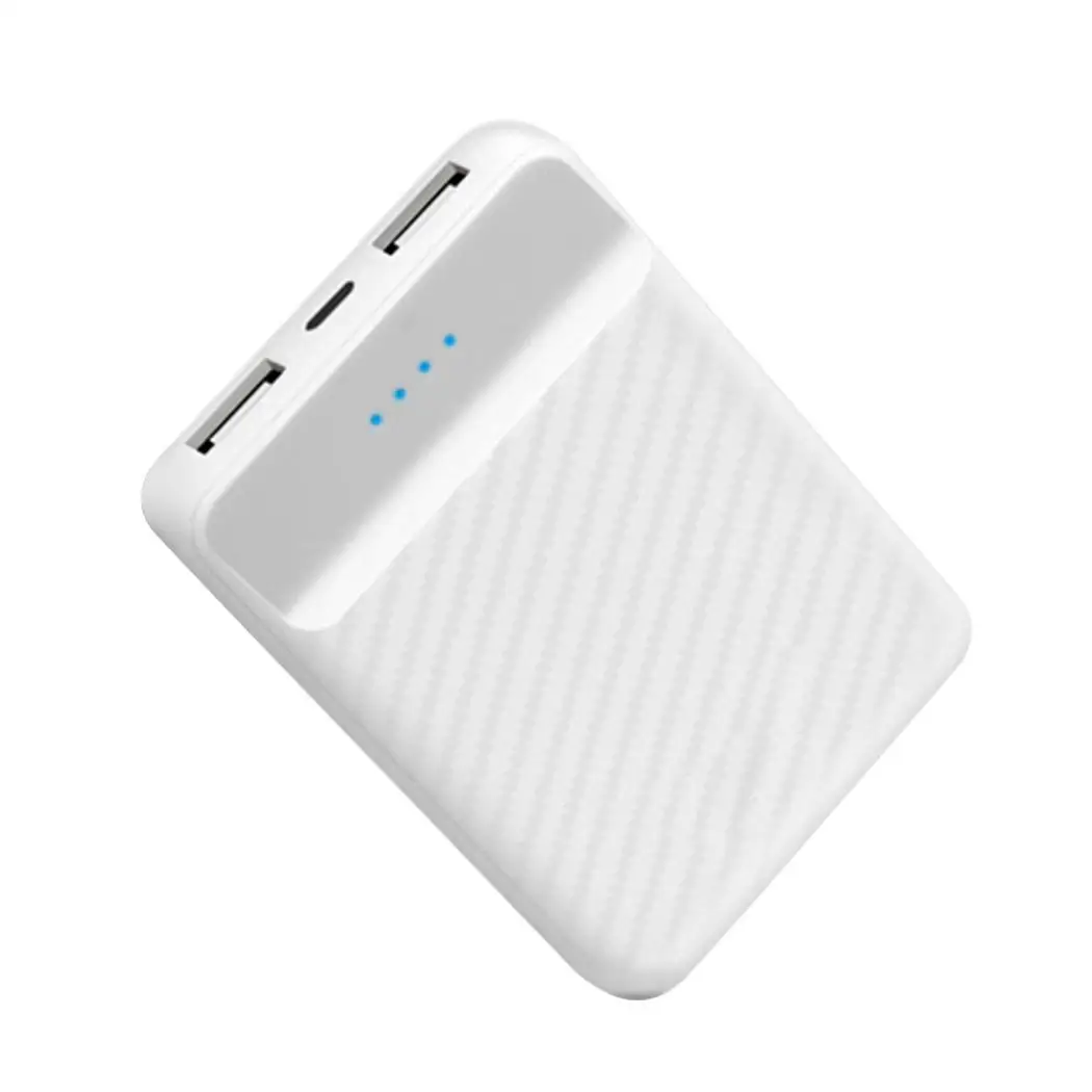 Портативный 10000 mAh внешний аккумулятор с двойным USB мобильный Банк питания