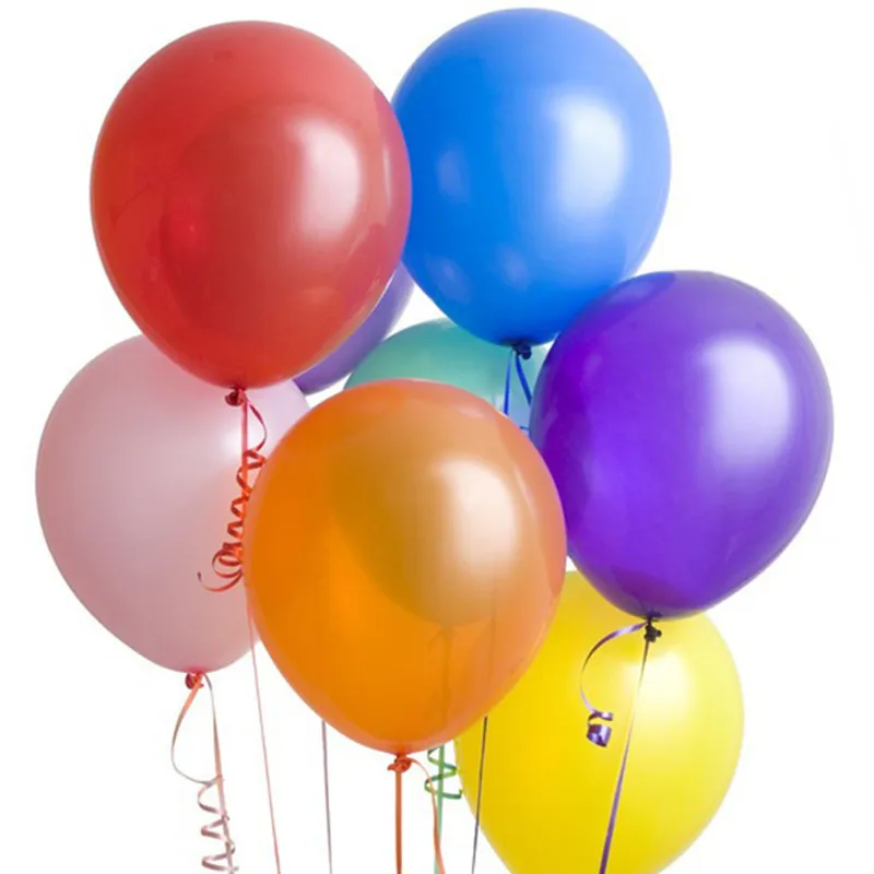 

100 pcs./lot 10in latex balloon air balls inflatable Christmas party decoration birthday kid party balloons wedding globos balls