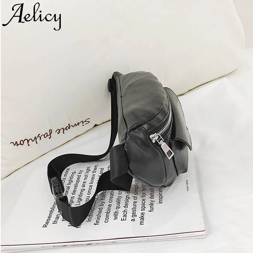 Сумка через плечо Aelicy водонепроницаемая однотонная для телефона|Поясные сумки| |