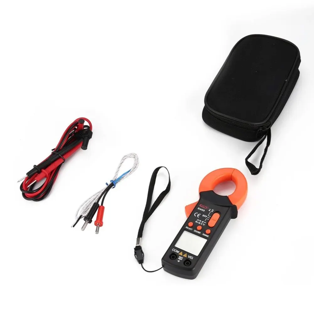 SZBJ BM87/BM88 Цифровой DC/AC клещи портативный мультиметр Вольт Ампер Ом диодный тестер