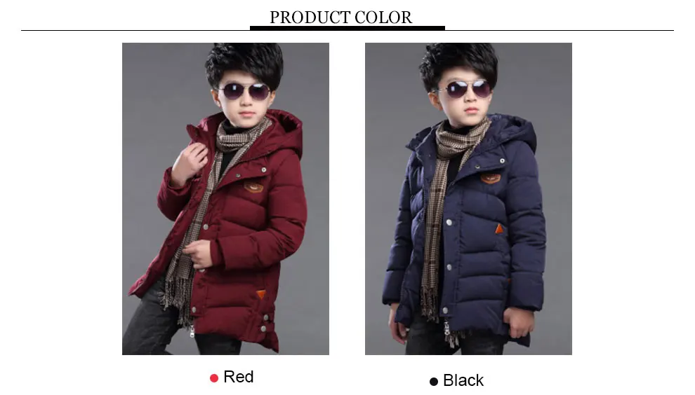 Коллекция года, зимняя детская куртка и пальто для мальчиков, Новое поступление, модная верхняя одежда с капюшоном, детское пуховое пальто хлопковая верхняя одежда с подкладкой для мальчиков