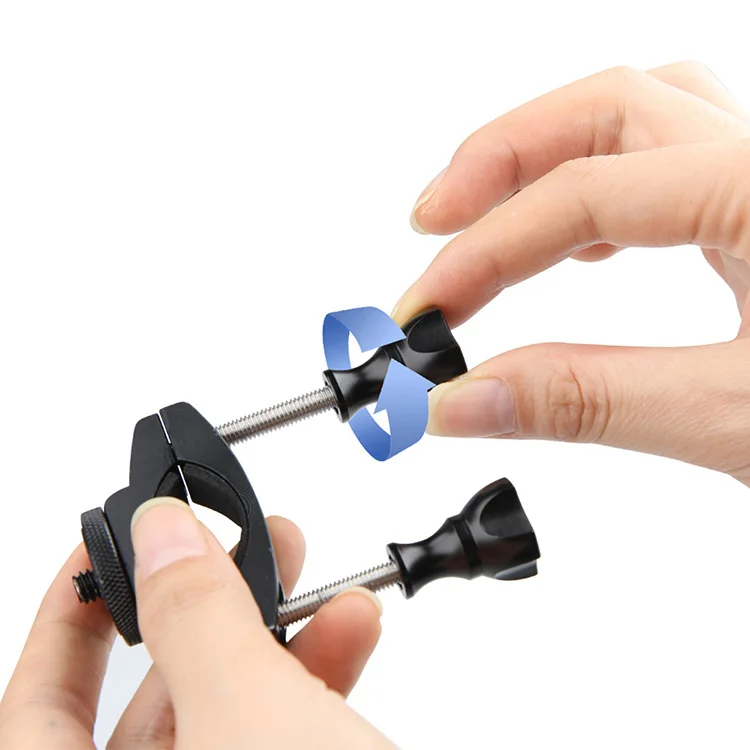 Aluminum Extension Fixed Connection Kit Adapter For DJI OSMO Action Bike Clip Bicycle Clamp 1/4 Screw Gimbal Camera Accessory |