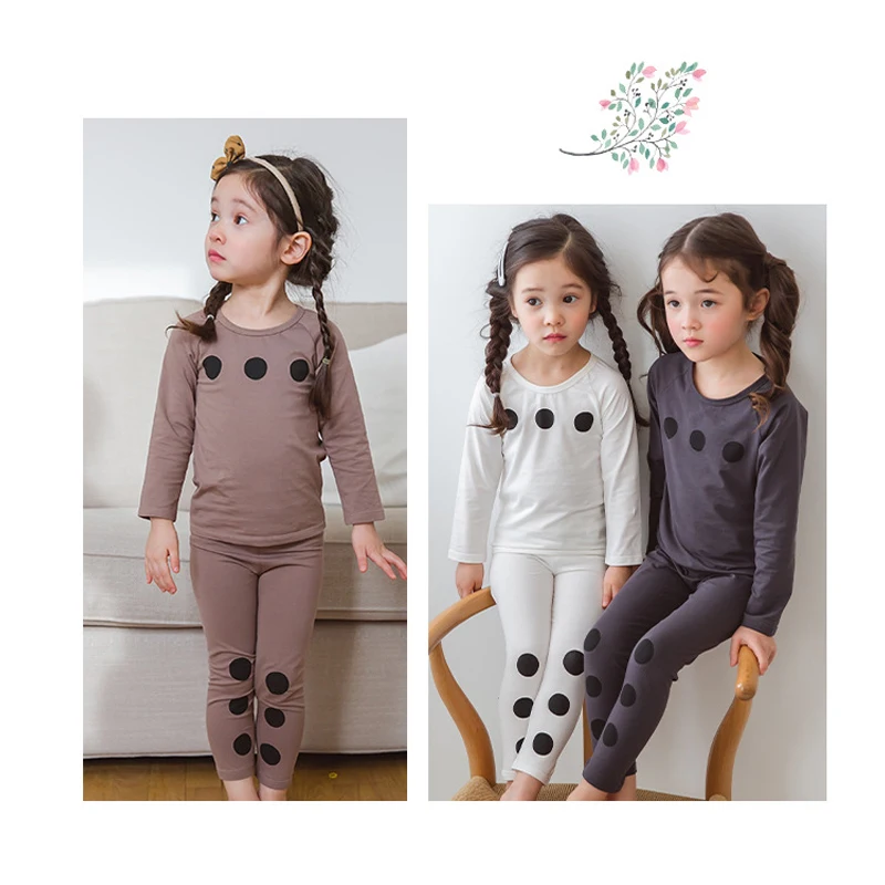 2018 New Fashion Children Sets Clothes Baby Girls Kids Toddler Soft Cotton Long Sleeve Spring Summer Autumn Pajama With Pants | Детская