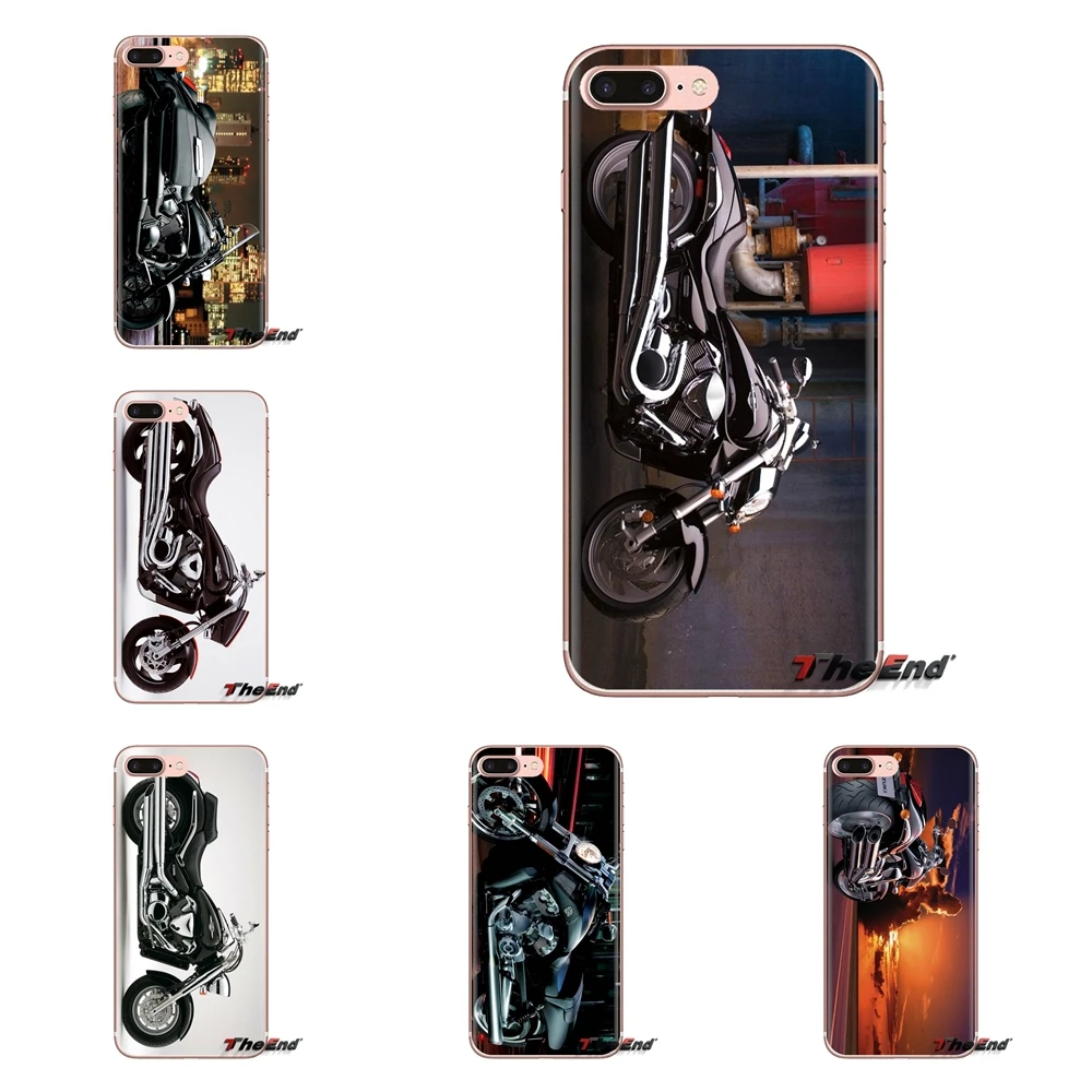 Прозрачный мягкий чехол-сумка для iPod Touch Apple iPhone 4 4S 5 5S SE 5C 6 6S 7 8 X XR XS Plus MAX Suzuki Intruder 1800