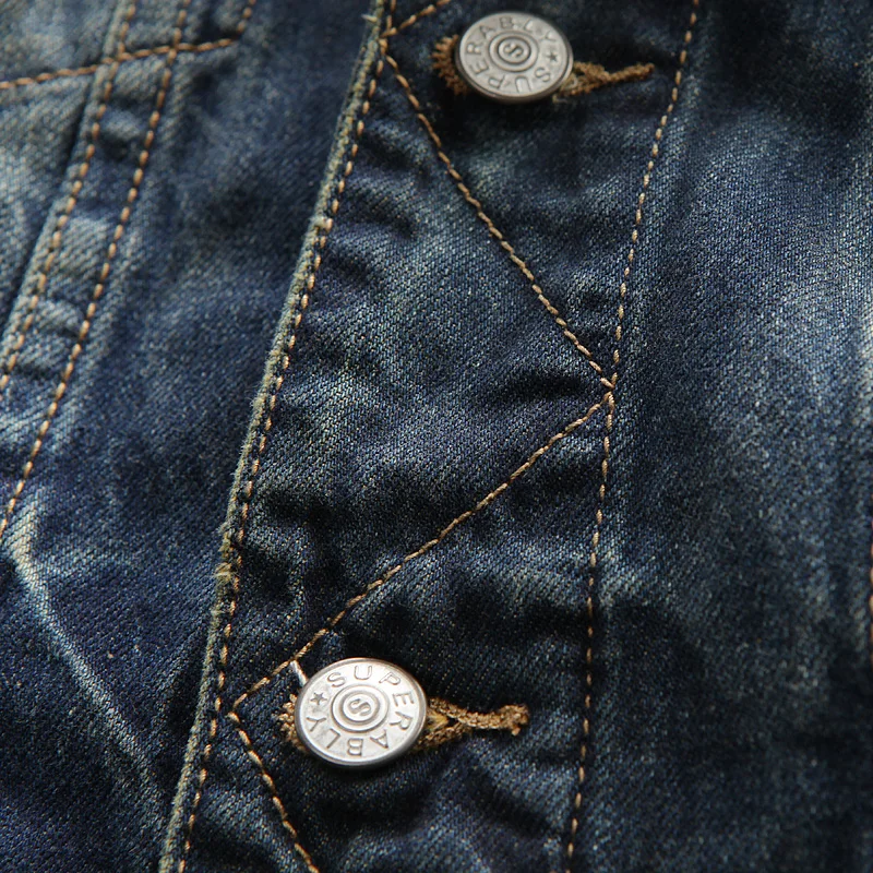 Мужская джинсовая куртка с капюшоном на весну-осень 2017 | одежда