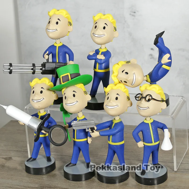 Экшн фигурка Fallout 4 Vault Boy Bobbleheads Series 2 из ПВХ с коробкой детская игрушка