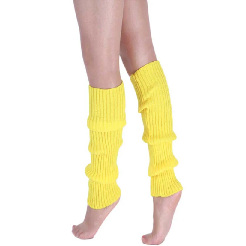 Новинка креативные Модные женские теплые зимние классические гетры вязаные