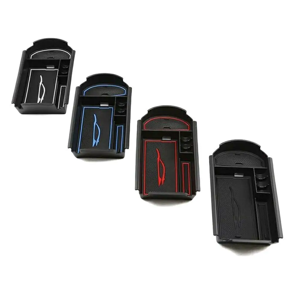 

Автомобильный контейнер для хранения BBQ @ FUKA с бесплатной подкладкой для TOYOTA C-HR CHR 2016-2018, центральная консоль