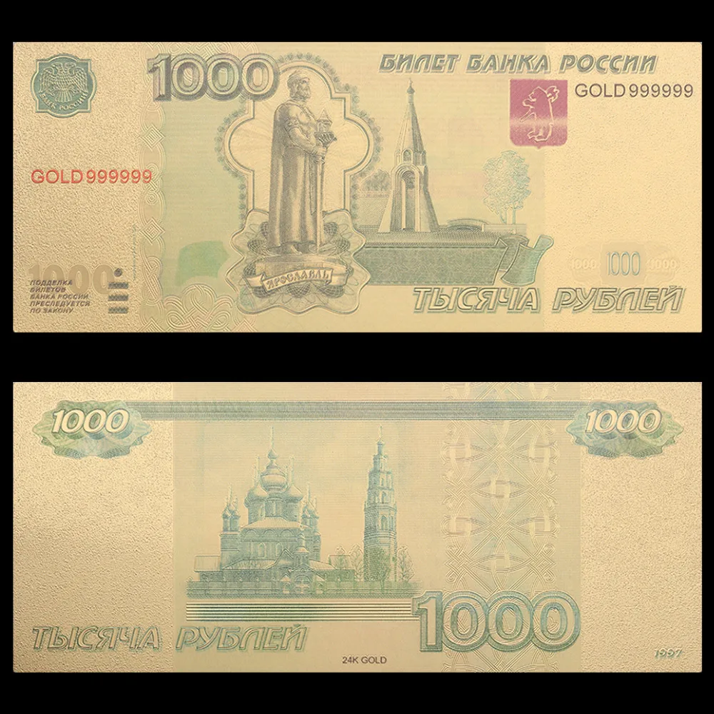 Позолоченная банкнота копия бумажных денег USD 5000 1000 500 100 банкнот Золотая коллекция банкнот Украшения USD коллекция денег