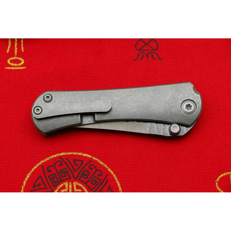 Green thorn SBSF M390 стальное лезвие Nudist TC4 титановая ручка карманный складной нож для