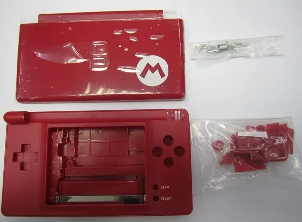 Высококачественный красный чехол с небольшими деталями для NDSL nds lite | Электроника