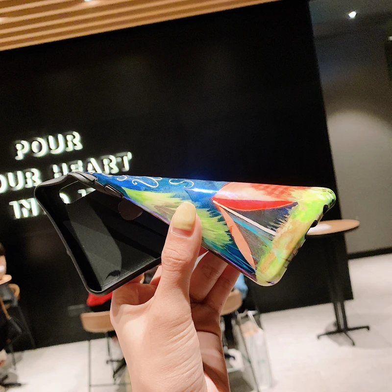 Чехол LANCHE для Xiaomi Redmi Note 7 Pro мягкий силиконовый чехол телефона Blu-Ray planet Space mi 8 9 se 6X