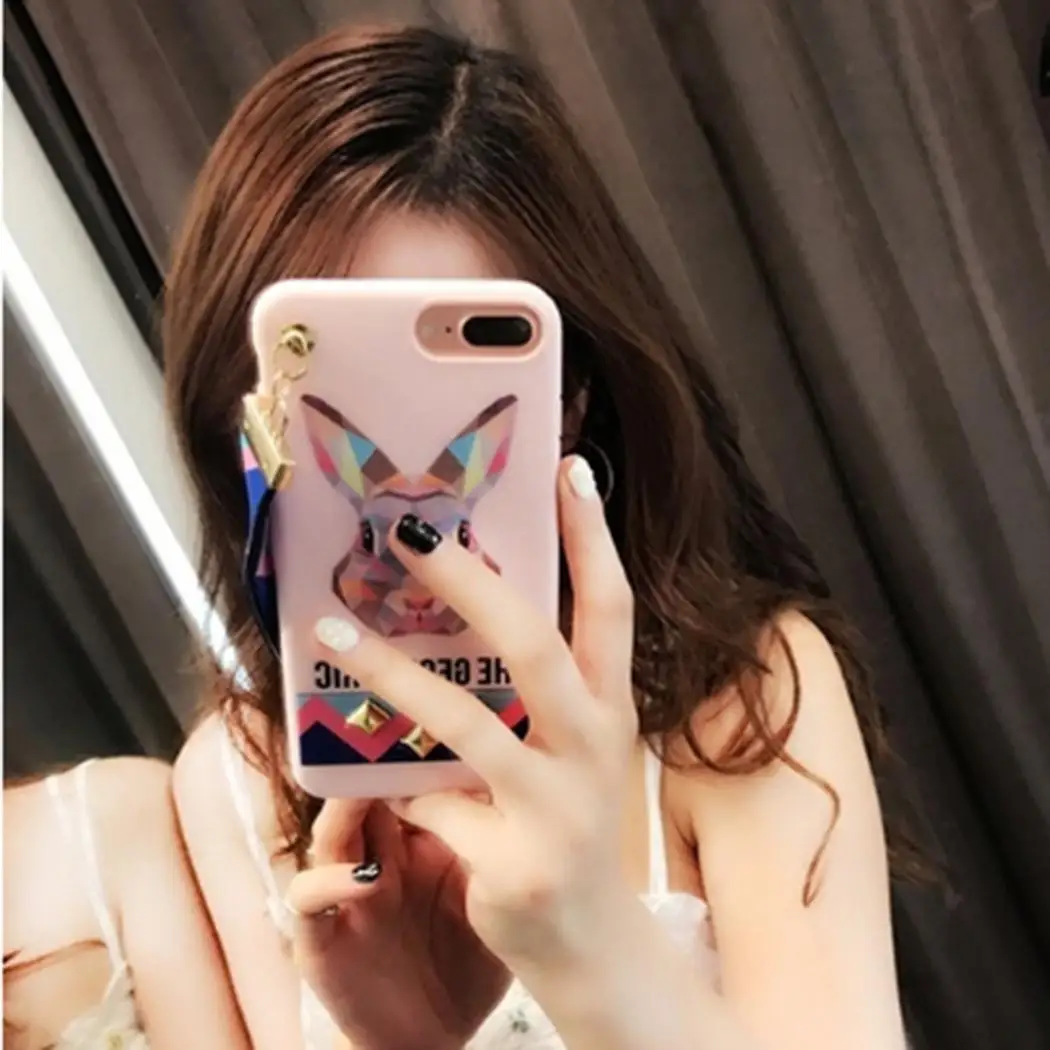 Чехол для телефона чехол iPhone животное на запястье с заклепками 7/8/7 plus/8 plus