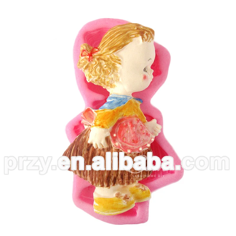 Фотообои пасторальная помадка Украшение Тортов Пищевая силиконовая форма|fondant