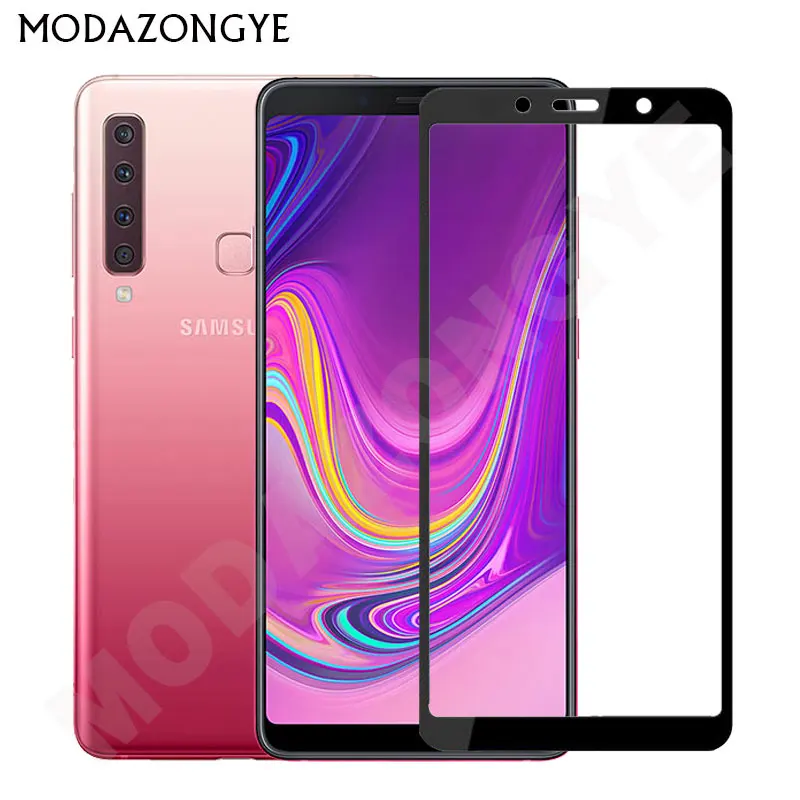 Для Samsung Galaxy A9 2018 закаленное стекло A 9 SM A920F A920 защита для экрана полноразмерная