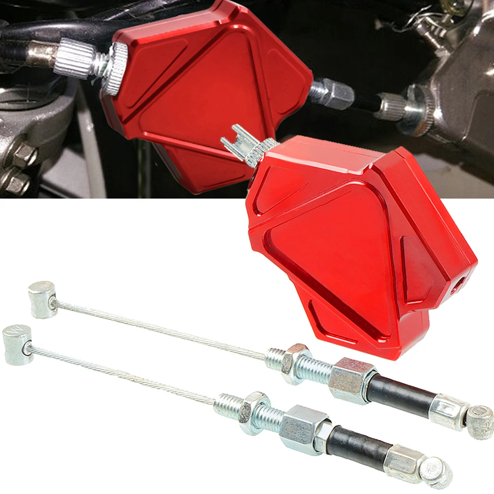 CNC трюковый рычаг сцепления легкая кабельная система для Honda XL1000/V VARADERO VTX1300 NC700 S/X