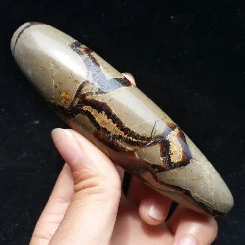 Горячая Распродажа 100% натуральный Septarian Массажная палочка полированная Дракон