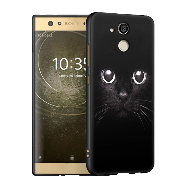Мягкий силиконовый чехол EiiMoo для Sony Xperia XA2 Ultra чехлы 5 2/6 0 с двойной мультяшной