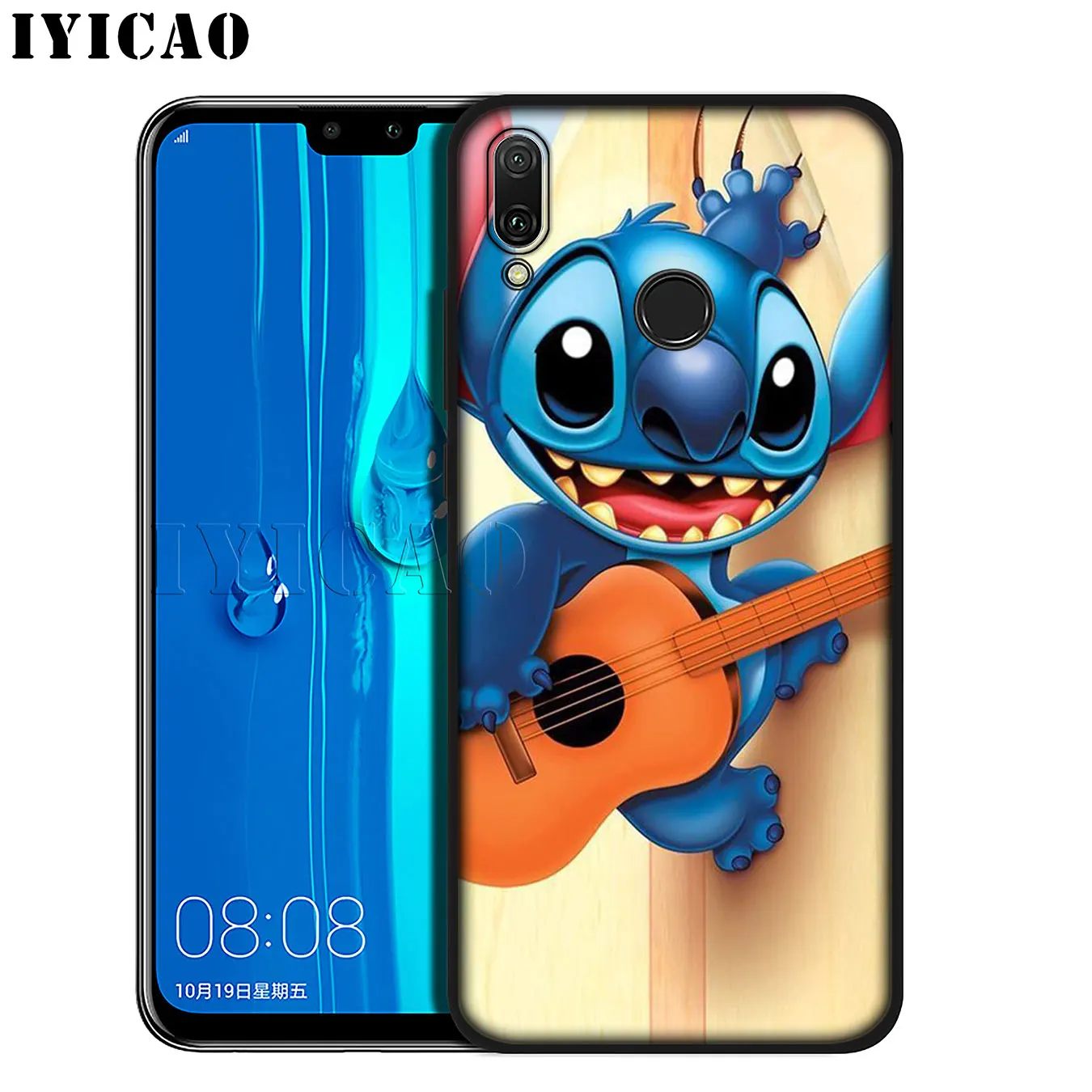 IYICAO мультяшный Лило Ститч Мягкий силиконовый чехол для телефона Huawei Mate 30 20 10 Pro Nova