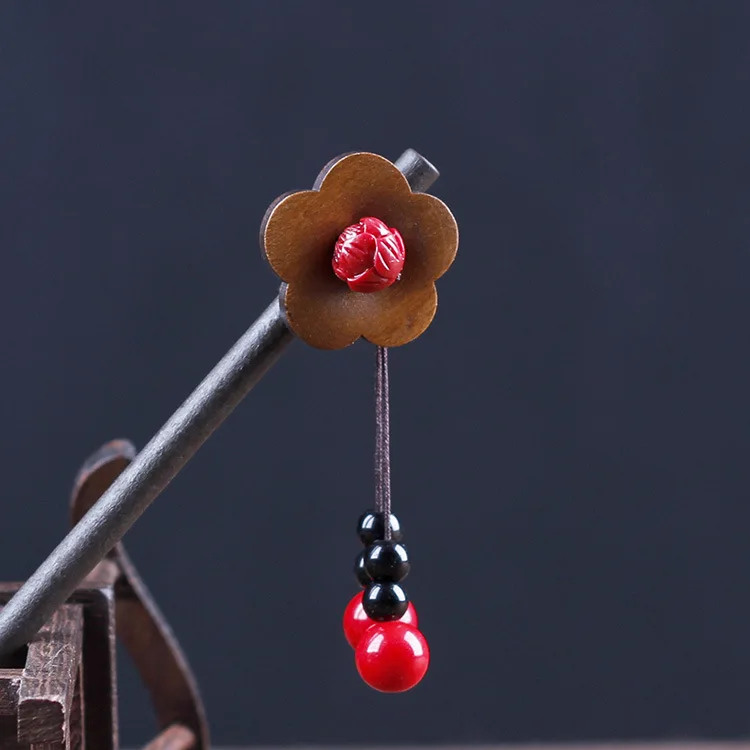 Заколка для волос ручной работы с натуральными камнями 10 видов|headdress jewelry|wooden