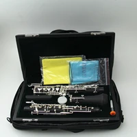1pcs oboe kit c key mixed wooden body cupronickel parts silver plated