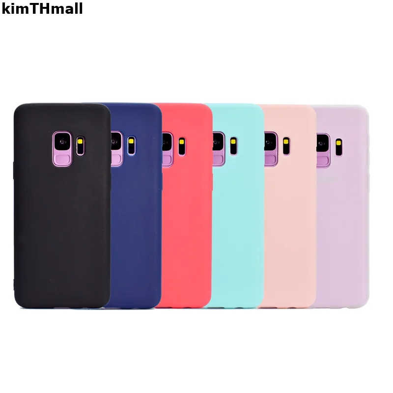 Чехол для samsung Galaxy S9 чехол из ТПУ конфетный желе мягкая задняя крышка ультра