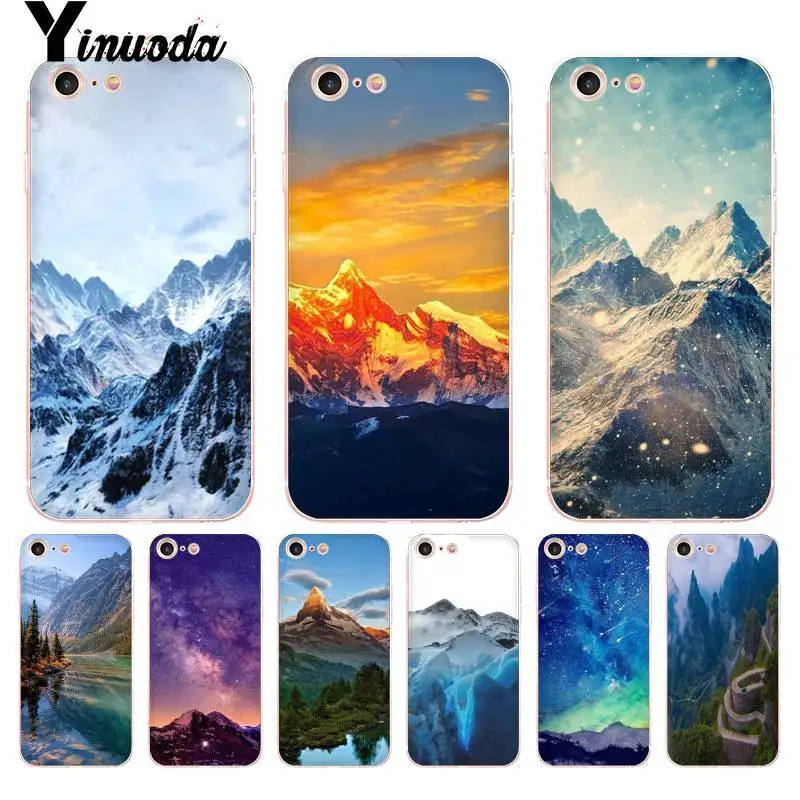Чехол Yinuoda для iphone 7 6 X прозрачный чехол телефона iPhone 8 6S Plus 10 5|Бамперы| |