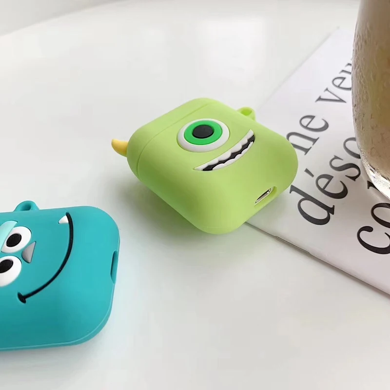 Для AirPods чехол Bluetooth беспроводные наушники для Apple Airpods мультфильм шаблон Защитный