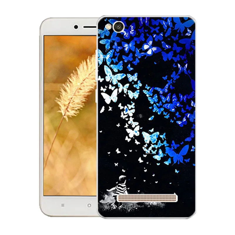 Мягкий чехол для Xiaomi Redmi 4A Многоцветный силиконовый с принтом 5 0 дюйма 4 A Защитные