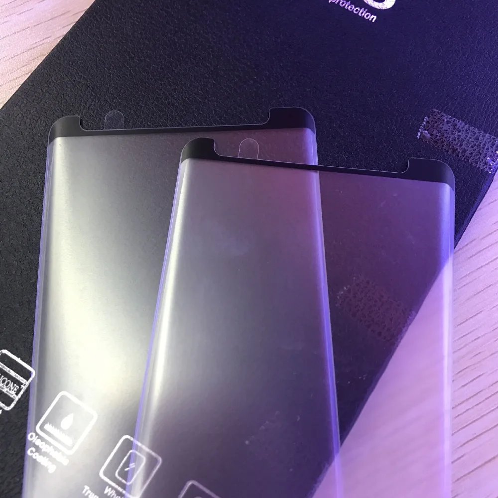 

3D изогнутое закаленное стекло для Samsung Galaxy S8 S9 Plus Note 8, матовое стекло, защита экрана, Взрывозащищенная пленка