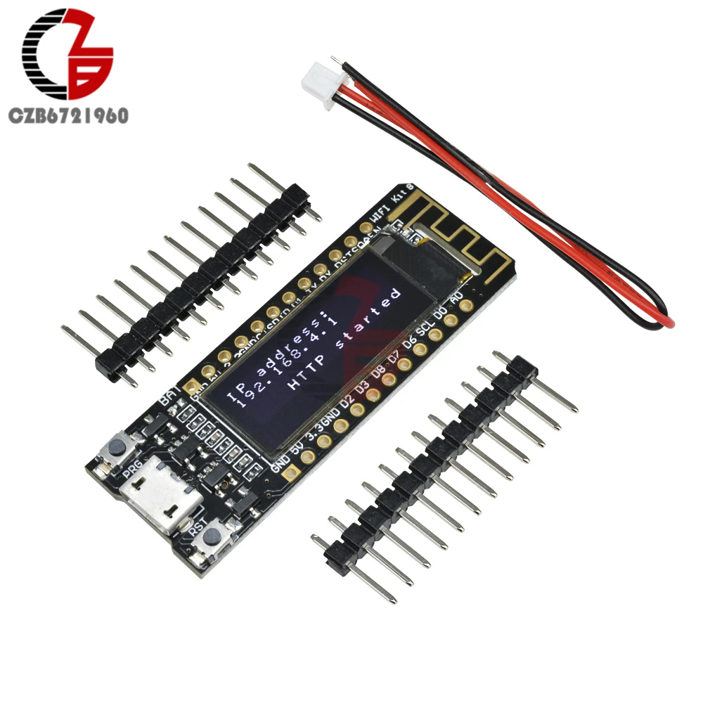 3 В 5 в 0 91 дюйма oled дисплей ESP8266 CP2104 беспроводной Wifi макетный модуль Micro USB DIY