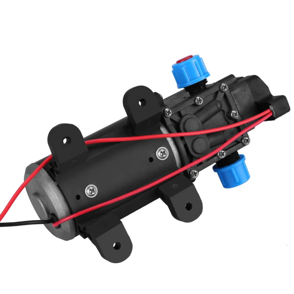 DC 12V 100W Мембранный Водяной насос небольшой безопасный самовсасывающий высокого