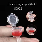 50 шт.лот инструменты для перманентного макияжа, Лидер продаж, кольцо для наращивания ресниц, оборудование для татуировок, микроблейдинг, держатель пигмента для татуировок