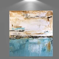 nordic painting canvas oil painting wall pictures for living room home decor hand painted modern abstract color quadros painting